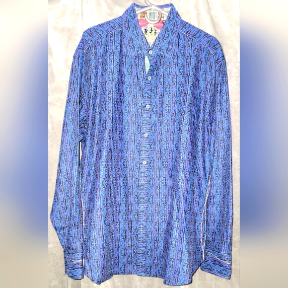 ♾️♾️♾️NWOT Men's Vintage Robert Graham Shirt; Size: 2XL♾️♾️♾️